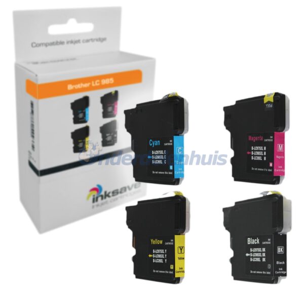 Inkt Brother Multipack LC985 Inkt cartridge