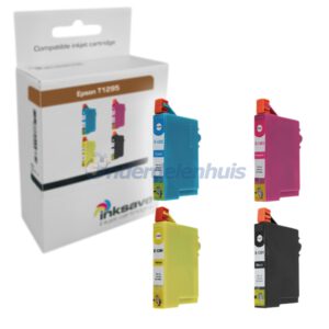 Inksave Epson T1295 Multipack Inkt Inktpatroon Inkt cartridge
