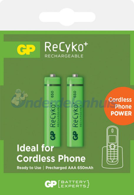 GP Recyko Batterij oplaadbare batterijen