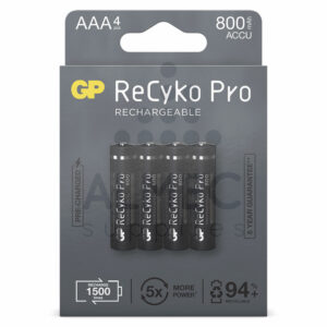 AAA batterij oplaadbaar 800mAh 1,2V GP NiHM ReCyko Pro oplaadbare batterijen kopen