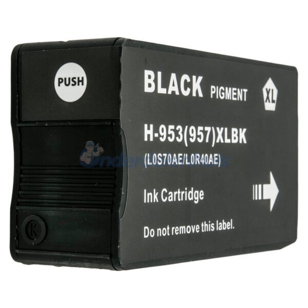 Inksave inkt cartridge HP 953BK Inkt Inktpatroon Zwart