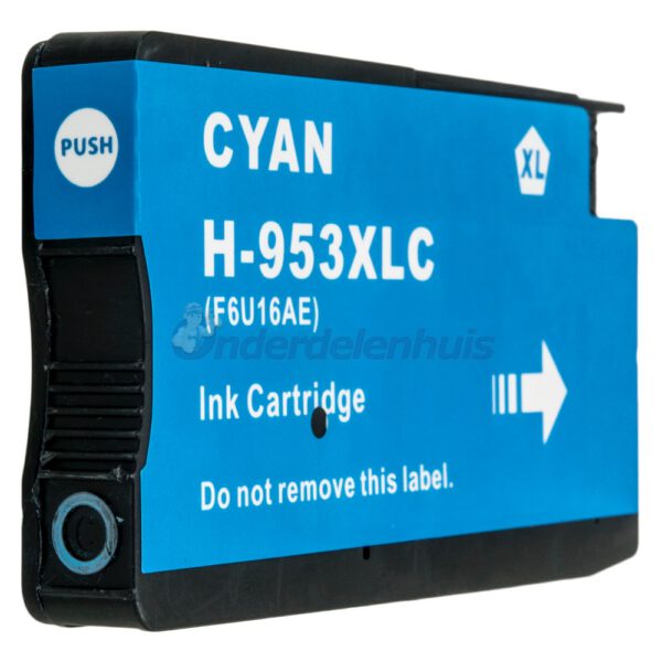 Inksave HP 953C Inkt Cyaan Inktpatroon Inkt cartridge