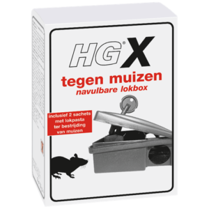 HGX Navulbare Lokbox Tegen Muizen