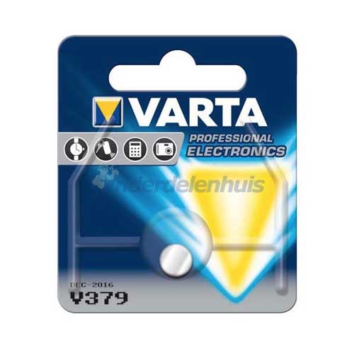 Varta V379 SR63 knoopcel batterij VT379101401-1