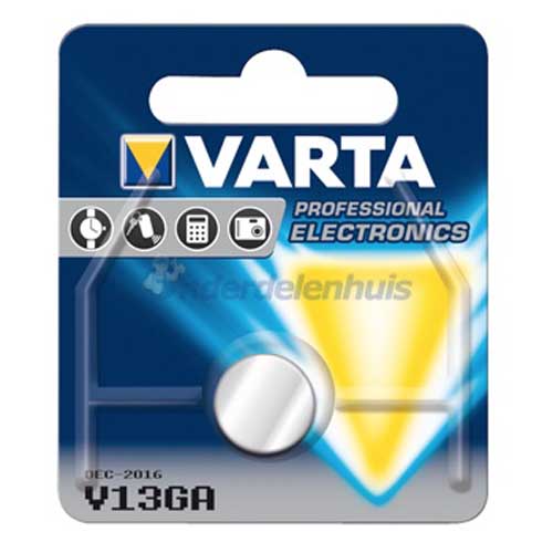 Varta V13GA LR44 knoopcel batterij VT4276101401-1