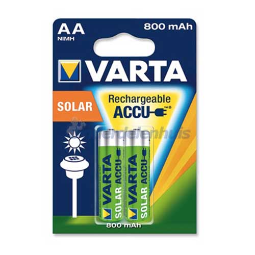 Varta Solar AA Batterijen 800 mAh VT56736101402-1
